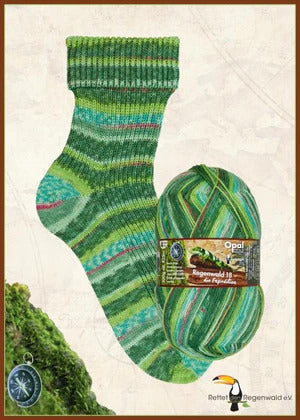 Opal Sock Rainforest