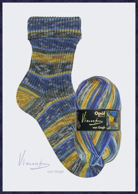 Opal Sock Van Gogh