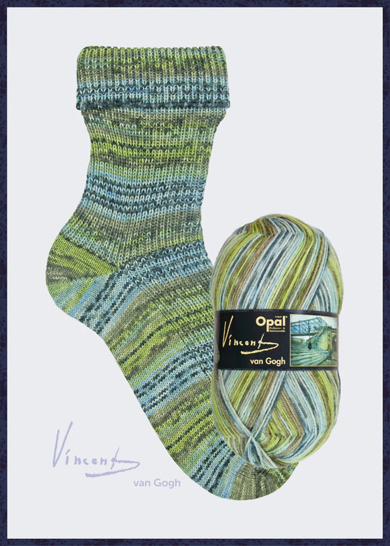 Opal Sock Van Gogh