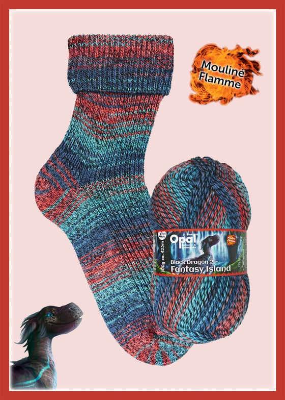 Opal sock blackdragon2