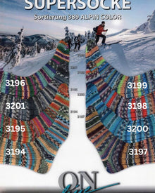  Supersocke 6ply Alpin Color
