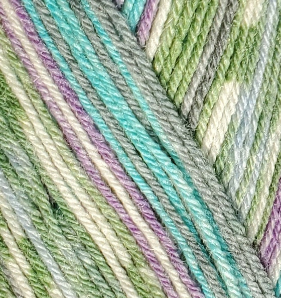 Opal sock butterfly